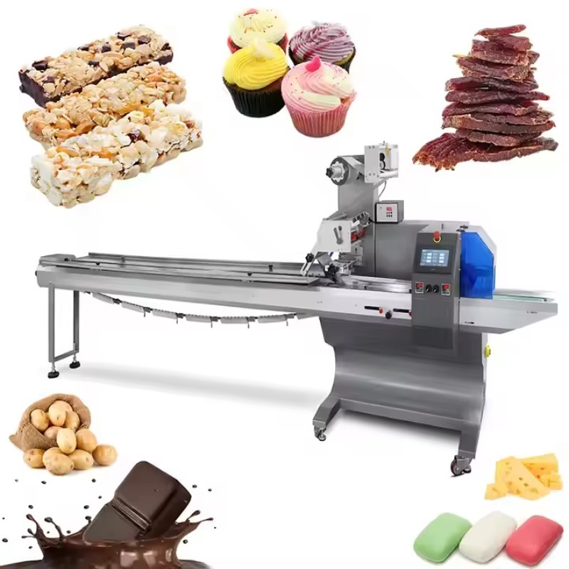 Snacks Food Usa - Automatyczna maszyna pakująca typu Pillow do