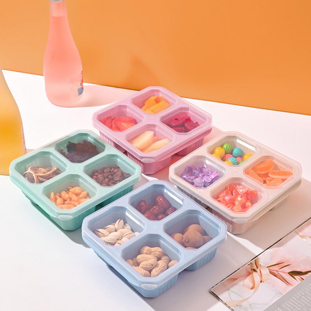 Food Prep Snacks - Pudełko na przekąski z 4 przegródkami,