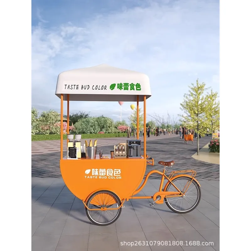 Snacks Food Usa - Mobilny wózek gastronomiczny na zewnątrz, food