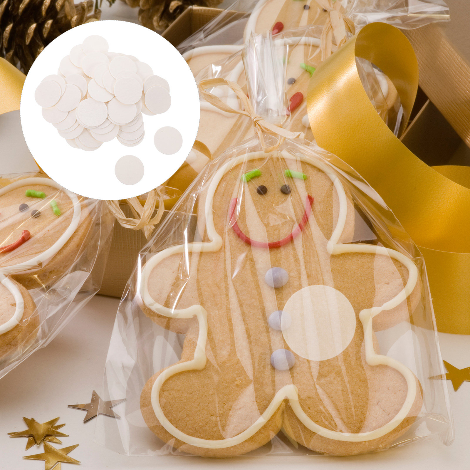 Food Prep Snacks - 40 sztuk wkładek pochłaniających wilgoć, podobnych