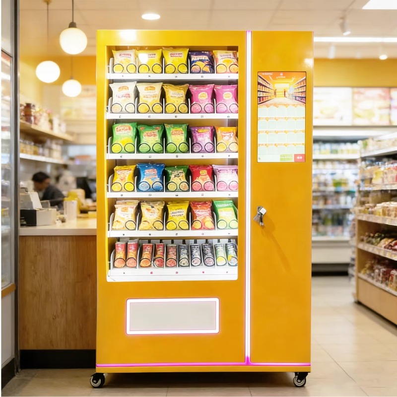 Snacks Food Usa - Automat do sprzedaży przekąsek, komercyjny automat