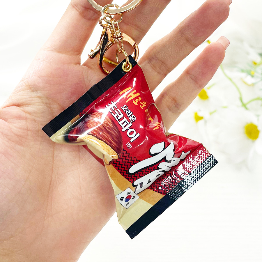 Koreańskie breloki do kluczy z – Zinc Food Snacks recenzja i cena