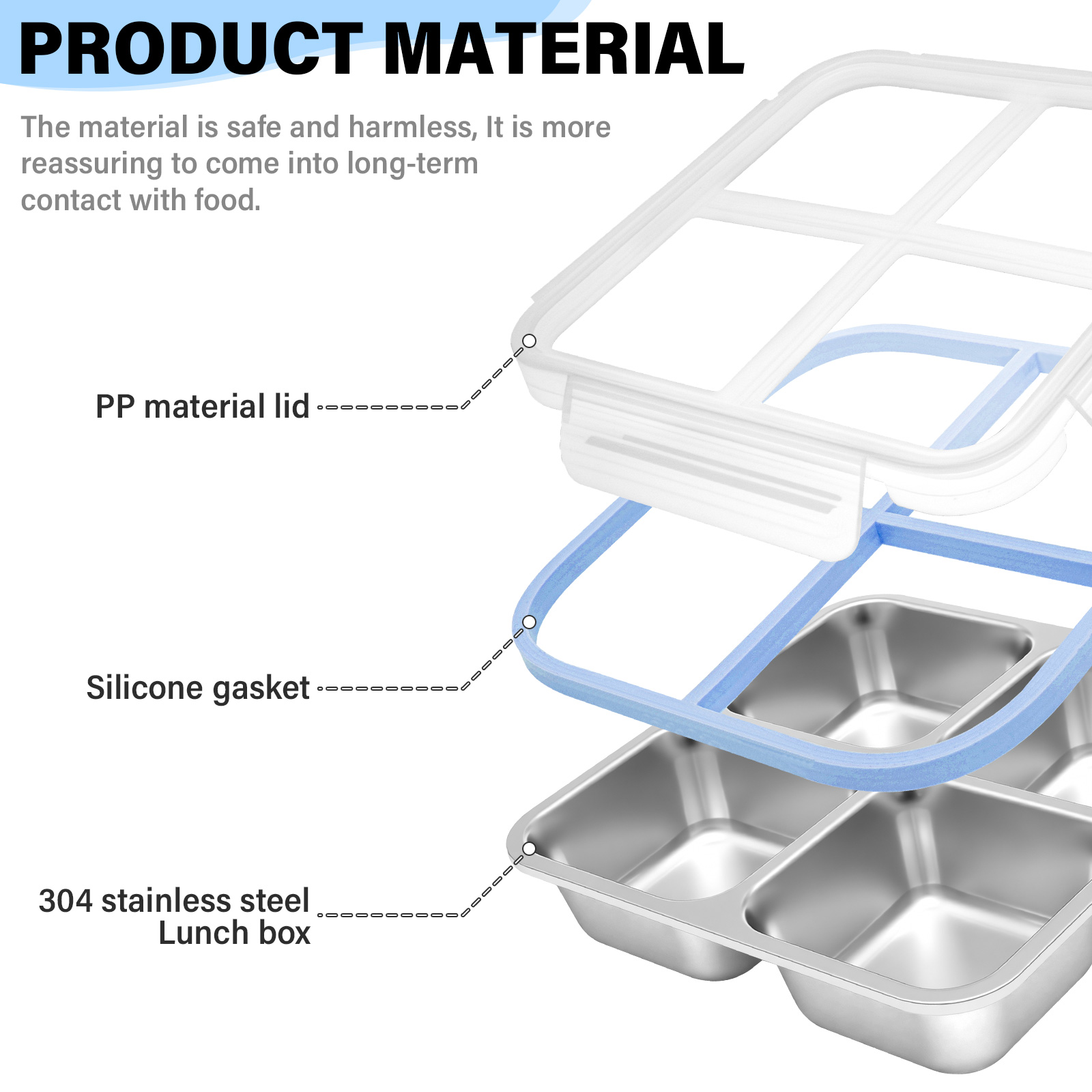 2 szt. Pojemniki na przekąski  – Food Prep Snacks recenzja i cena