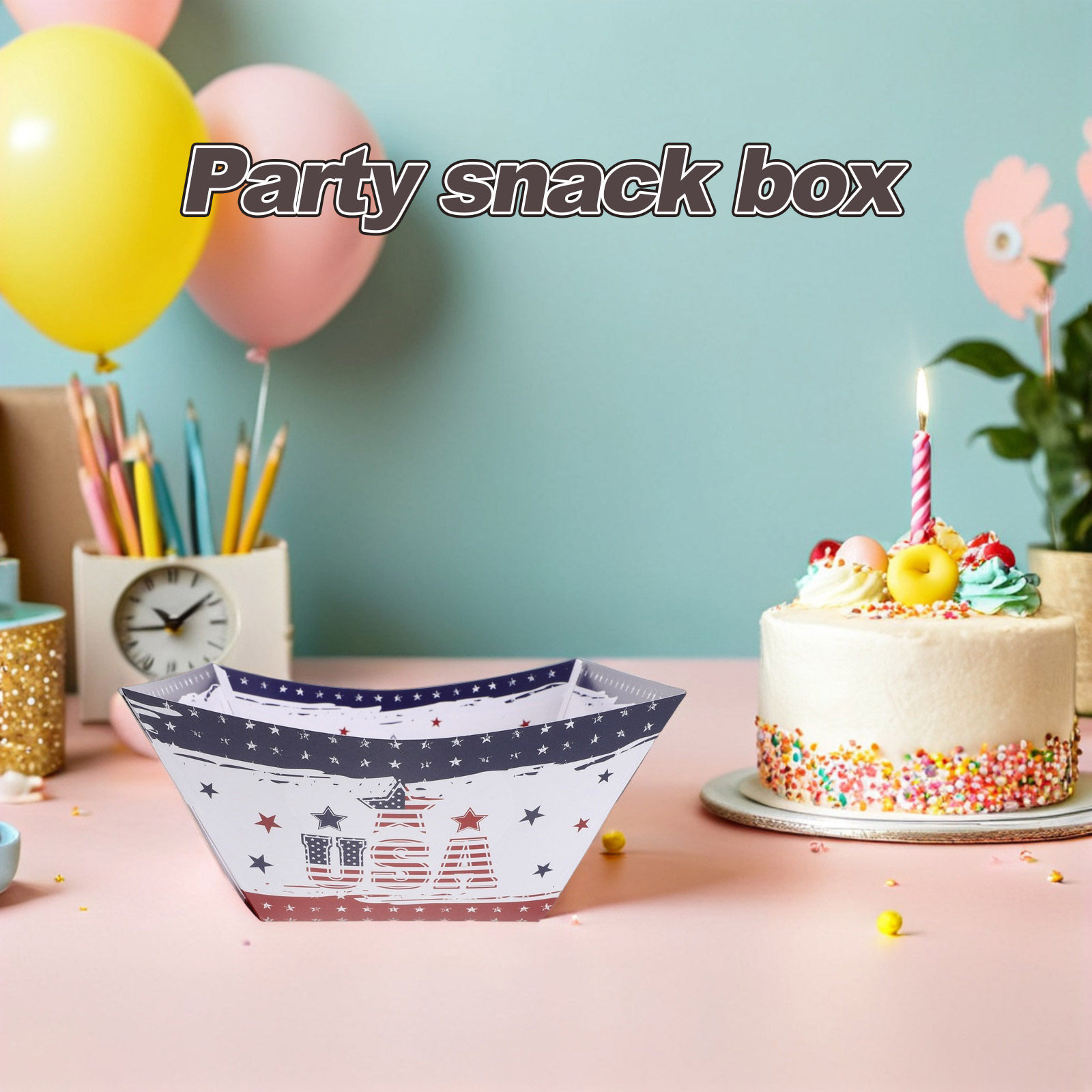 12 szt. Pudełka na przekąski n – Food Snacks Party recenzja i cena