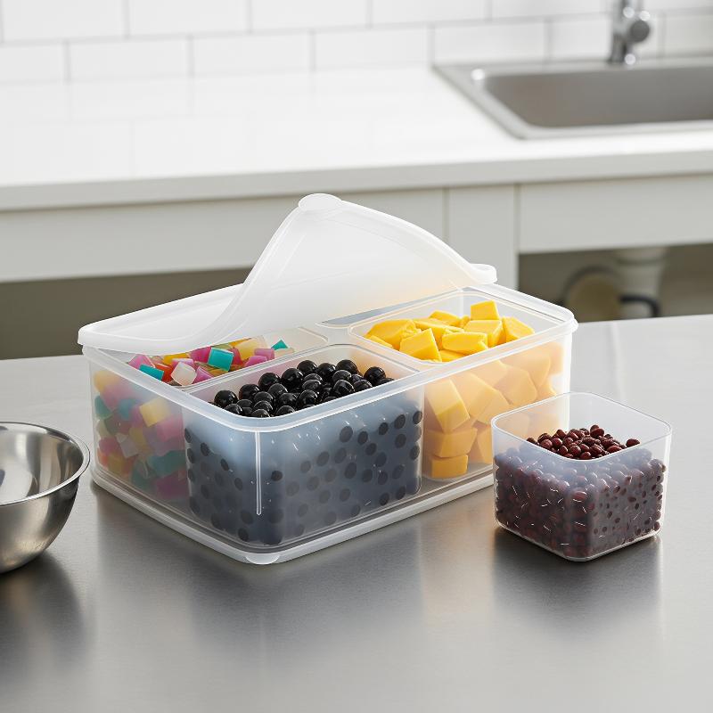Pojemnik na żywność 4 w 1 do l – Food Prep Snacks recenzja i cena