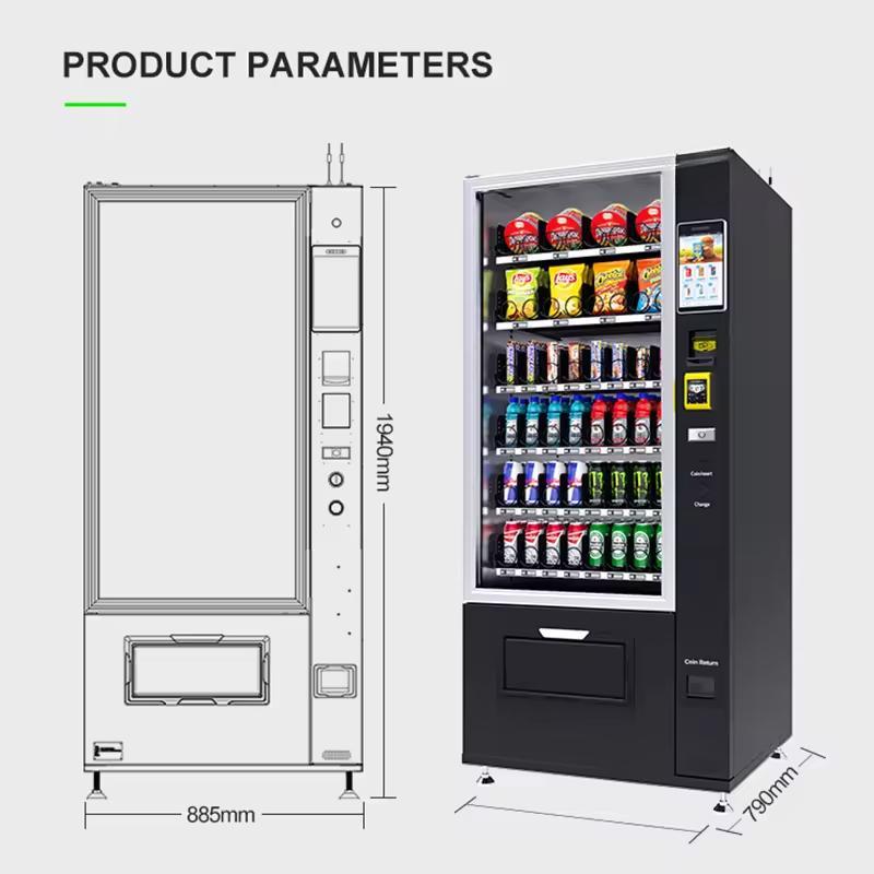 Automat Sprzedający Klasyczny  – Snacks Food Usa recenzja i cena
