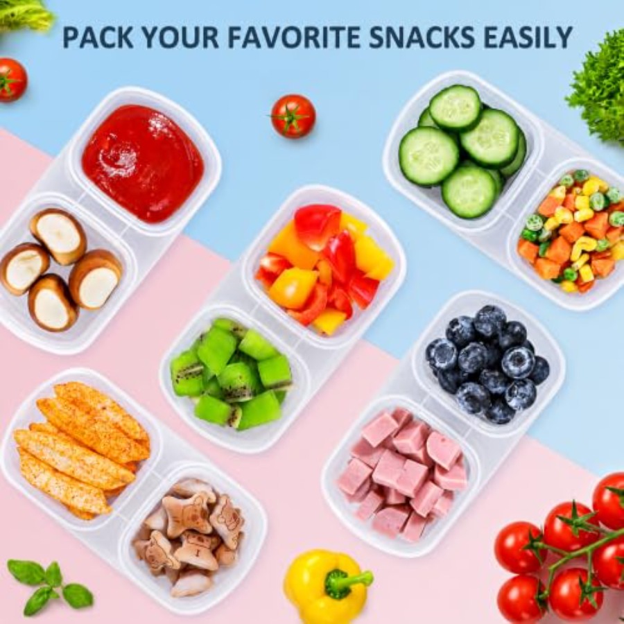 5-pak Pojemników na Przekąski  – Food Prep Snacks recenzja i cena