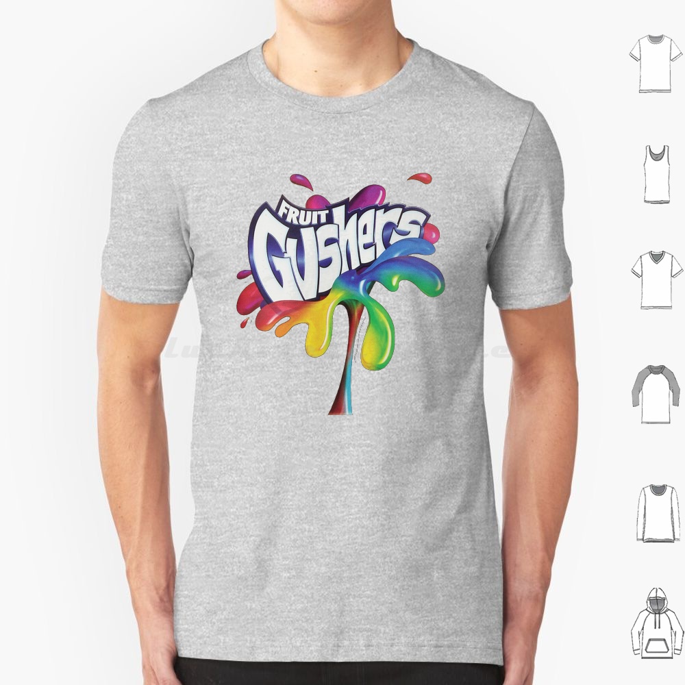 Koszulka Fruit Gushers z logo  – Food Snacks Logos recenzja i cena