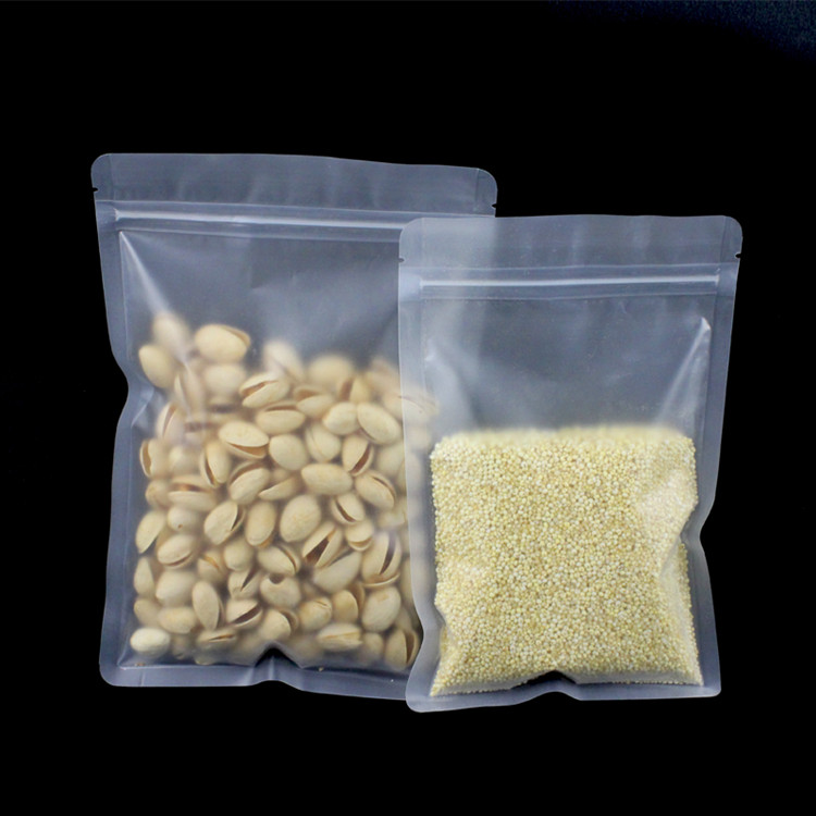 100 SZT. Matowe Plastikowe Tor – Food Snacks Logos recenzja i cena