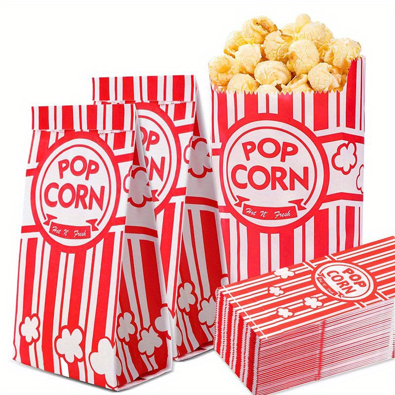 20/50 szt. Torebek na popcorn, – Food Snacks Party recenzja i cena