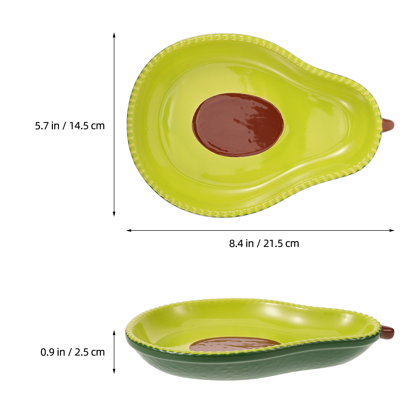 Ceramiczny talerz w kształcie  – Food Snacks Party recenzja i cena