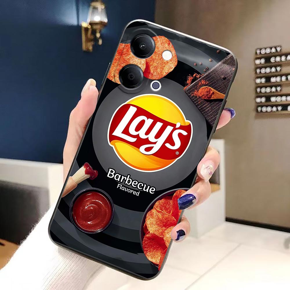 Etui na telefon VIVO Y400 Y04  – Food Snacks Logos recenzja i cena