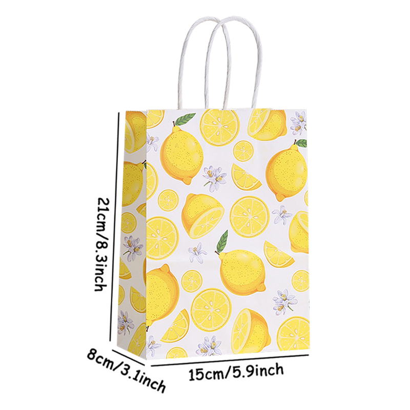 6 szt. Tropikalne Letnie Torby – Food Snacks Party recenzja i cena