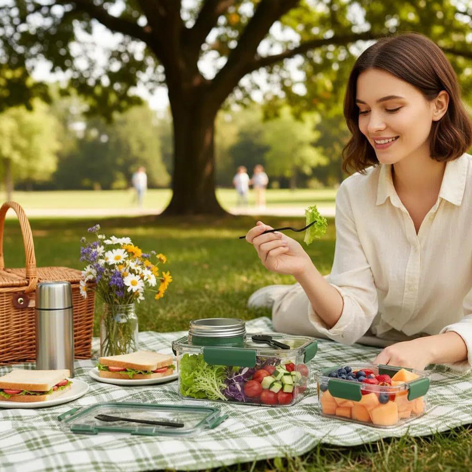 Pojemnik na sałatkę 75 ml, poj – Food Prep Snacks recenzja i cena