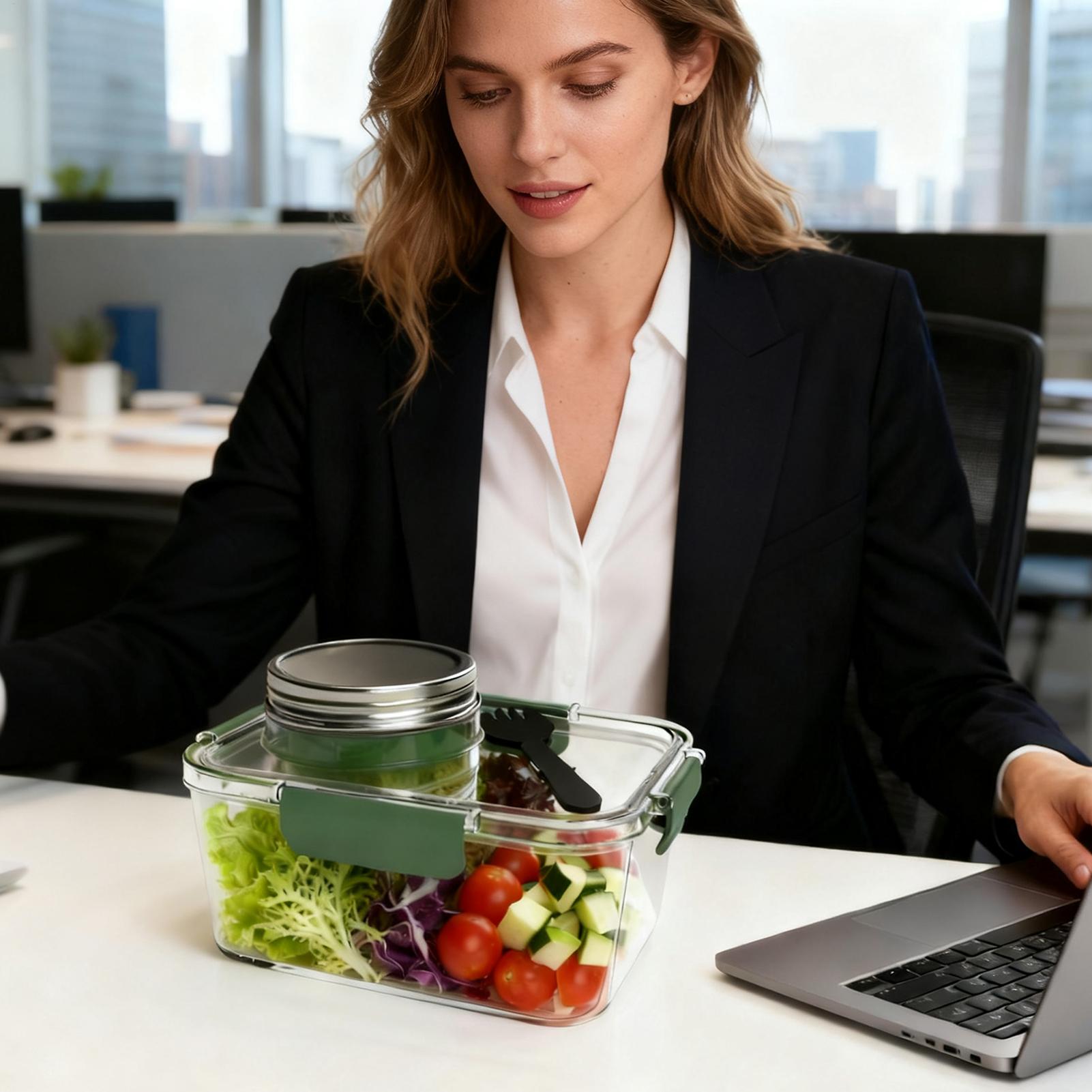 Pojemnik na sałatkę 75 ml, poj – Food Prep Snacks recenzja i cena